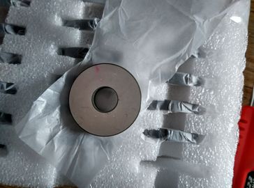Tubuler Ring Piezoelectric Ceramic Discs Round Shape High Efficiency