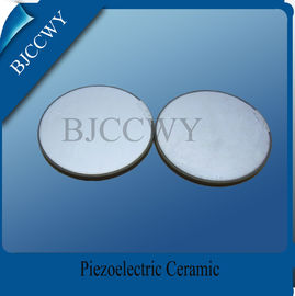 28 / 2 Piezo Disc for Ultrasonic Flow Transducer , Piezoelectric Element